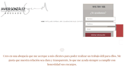 Desktop Screenshot of javiergonzalez.org